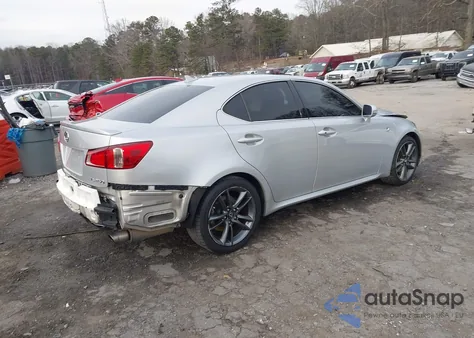 2012 Lexus Is 250 from USA, damaged, VIN JTHBF5C21C5157592
